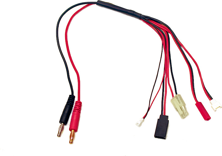 5-Function Mini/Micro Charge Adapter to M 4mm Bullets-300mm